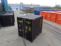 10-Fuß-High-Cube-Seecontainer, schwarz - Neu